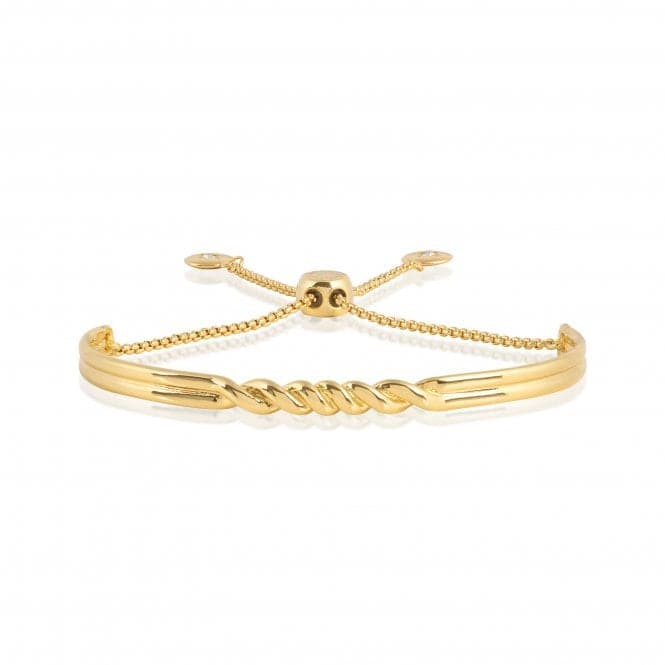 Bracelet Bar Twist Gold Bangle 4782Joma Jewellery4782