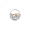 Brass Spirito Libero Bee Coin 25mm EC501EmozioniEC501