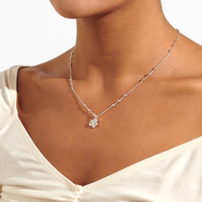 Bridal A Little Maid Of Honour Silver Plated 46cm + 5cm Necklace 7029Joma Jewellery7029