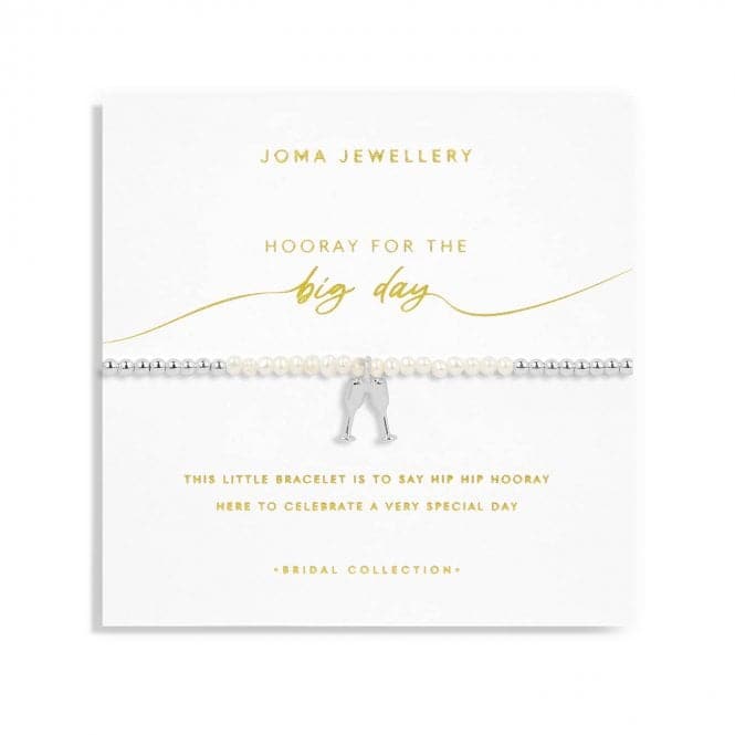 Bridal Pearl Bracelet 'Hooray For The Big Day'5726Joma Jewellery5726