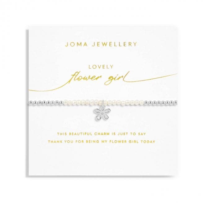 Bridal Pearl Bracelet 'Lovely Flower Girl' C562Joma JewelleryC562