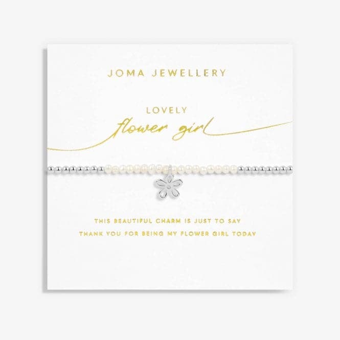 Bridal Pearl Bracelet 'Lovely Flower Girl' C562Joma JewelleryC562
