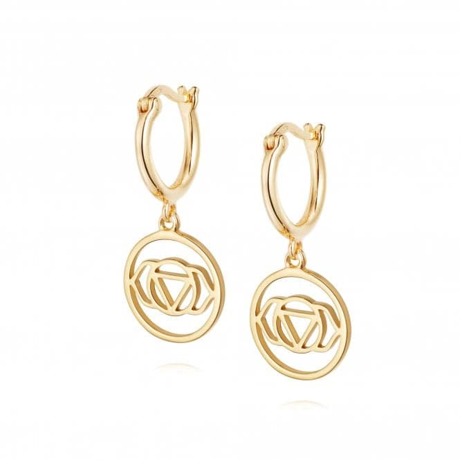 Brow Chakra 18ct Gold Platede Earrings ECHK2006DaisyECHK2006