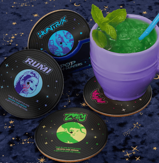 Set Of 4 Coasters - Hunters & Demons Soundtrack CR4120