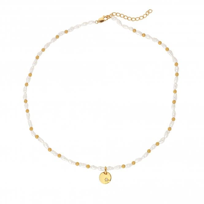 Calm Pearl Lunar Necklace DN158Hot Diamonds x Jac JossaDN158