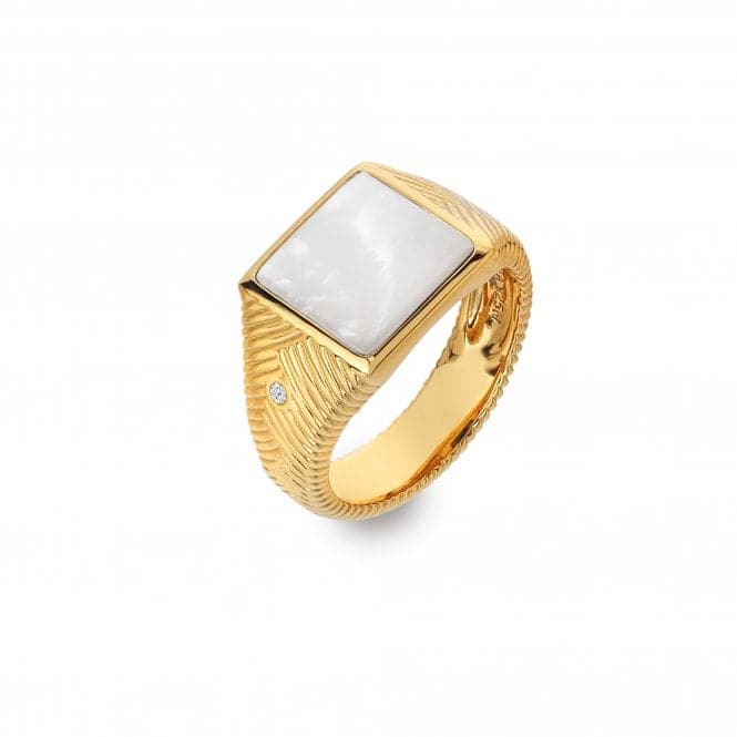 Calm Pearl Signet Ring DR249Hot Diamonds x Jac JossaDR249/L