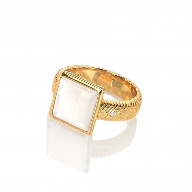 Calm Pearl Square Ring DR247Hot Diamonds x Jac JossaDR247/L