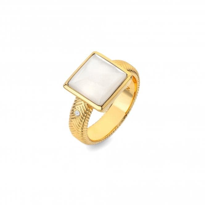 Calm Pearl Square Ring DR247Hot Diamonds x Jac JossaDR247/L