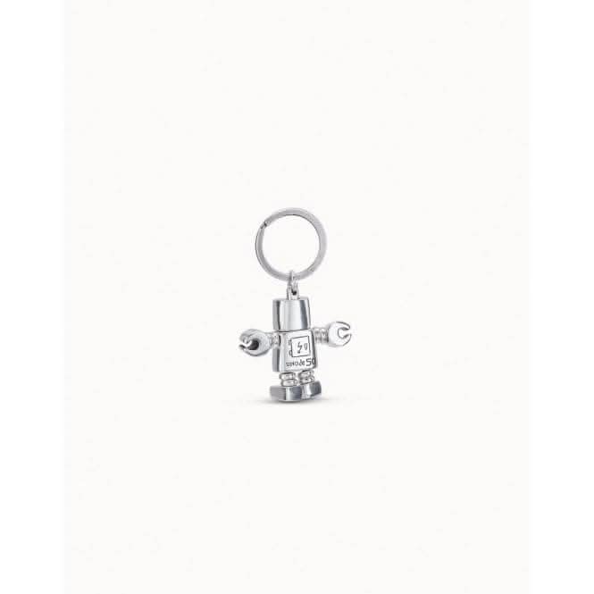 Can-Eye Silver Metal Key ring LLA0169MTL0000U