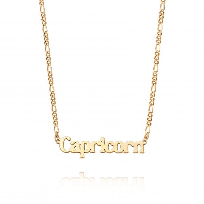 Capricorn Zodiac 18ct Gold Plated Necklace ZN10_GPDaisyZN10_GP