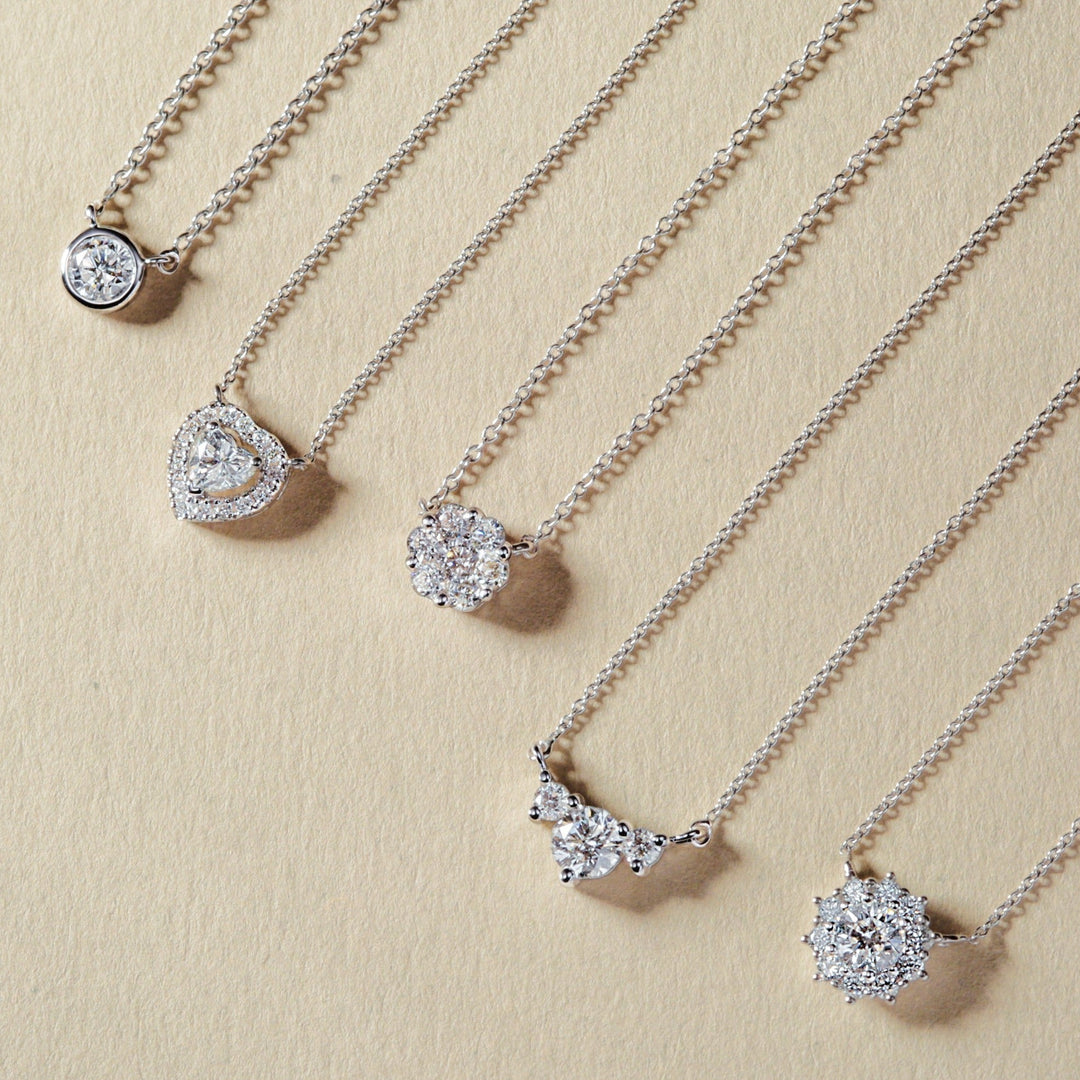 Felicity | 9ct White Gold 0.20ct tw Lab Grown Diamond Necklace