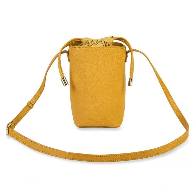 Cece Drawstring Crossbody Ochre Handbag KLB1561Katie LoxtonKLB1561