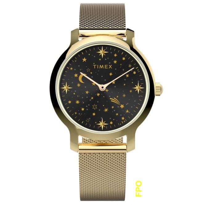 Celestial Transcend Gold - tone Watch TW2W21500Timex WatchesTW2W21500