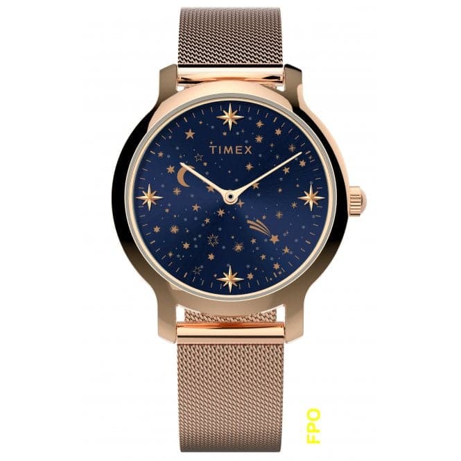 Celestial Transcend Rose Gold - tone Watch TW2W21400Timex WatchesTW2W21400