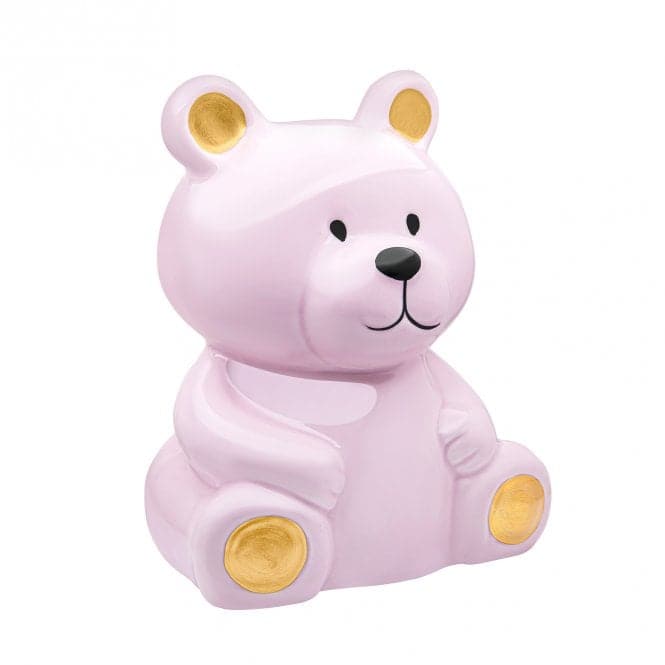 Ceramic Pink Teddy Money Box Y426D for DiamondY426