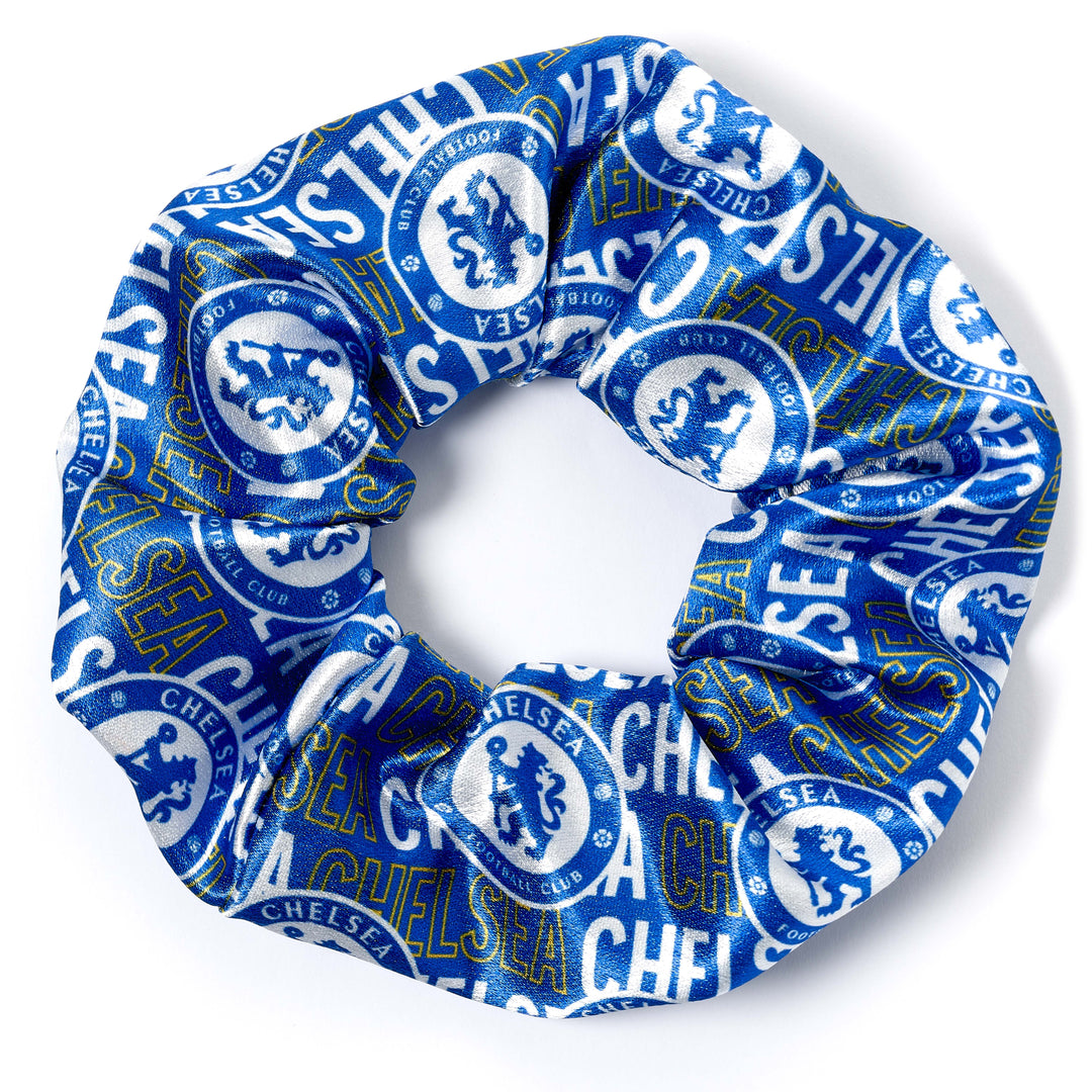 Chelsea Football Club Crest Hair Scrunchie CFCHS002