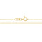 9ct Yellow Gold Paperclip Chain Necklace CH567