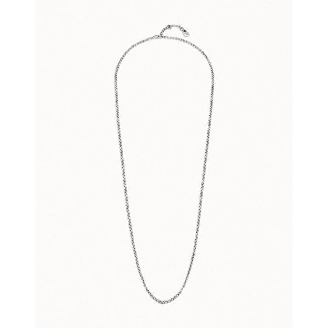 Chain 2 Silver Metal NecklaceUNOde50COL1364MTL0000U