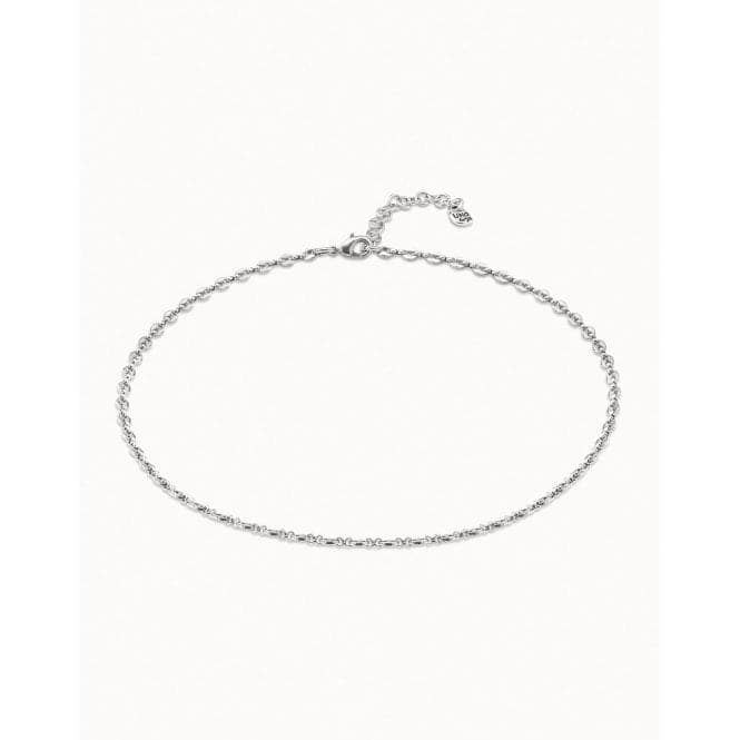 Chain 3 Silver Metal NecklaceUNOde50COL1365MTL0000U