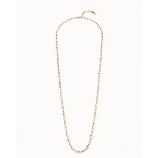 Chain 6 Golden Metal NecklaceUNOde50COL1391ORO0000U