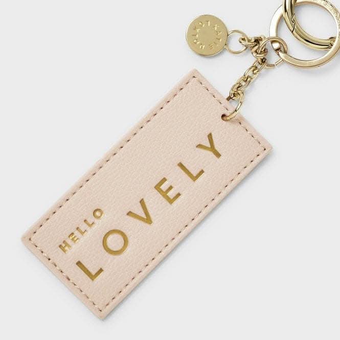 Chain Keyring Hello Lovely in Nude Pink KLB2710Katie LoxtonKLB2710