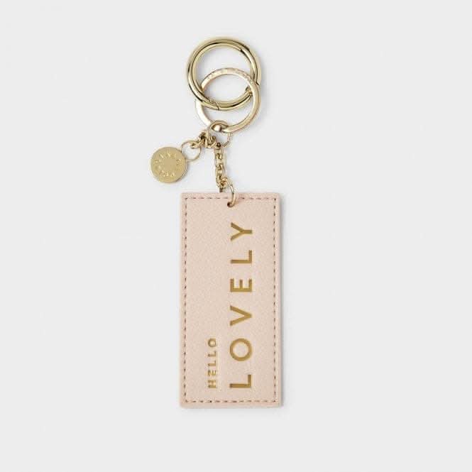 Chain Keyring Hello Lovely in Nude Pink KLB2710Katie LoxtonKLB2710