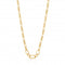 Chain Reaction Shiny Gold Figaro Chain Necklace N021 - 03GAnia HaieN021 - 03G