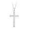 Channel Set Diamond Pendant Cross 0.40ctThe Harmony CollectionPE156 - 1