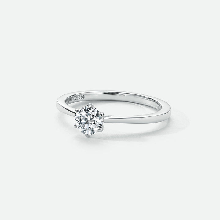 Charlotte | 9ct White Gold 0.50ct Lab Grown Diamond RingCreated BrillianceBA0073111 - M