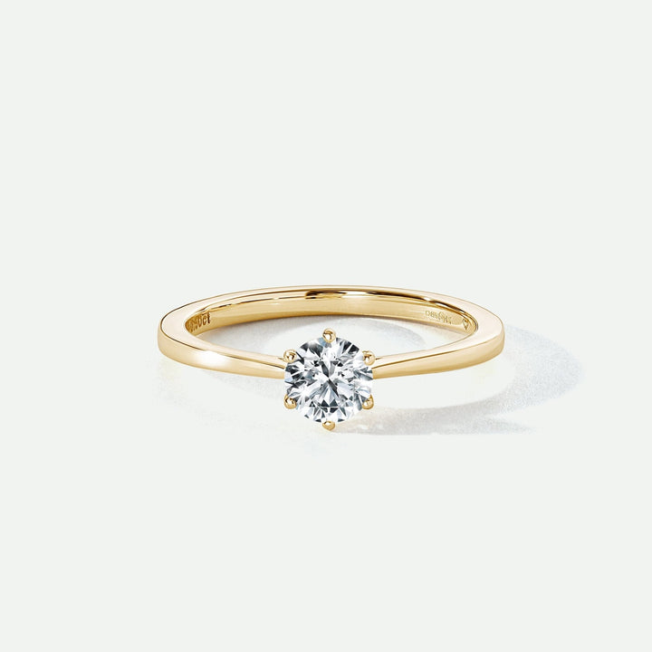 Charlotte | 9ct Yellow Gold 0.50ct Lab Grown Diamond RingCreated BrillianceBA0073147 - M