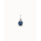 Charm Azul Blue Faceted Crystal CharmUNOde50CHA0210AZUMTL0U