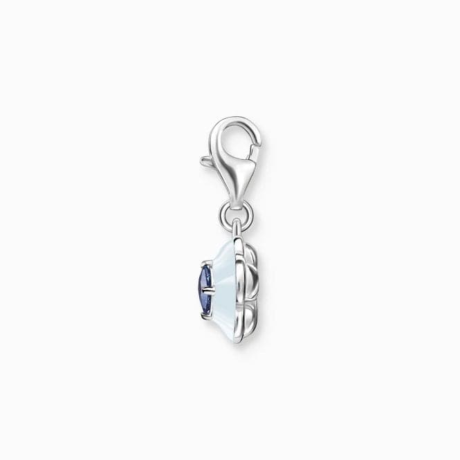 Charm Club Blue Flower Pendant Charm 1916 - 496 - 1Thomas Sabo Charm Club1916 - 496 - 1