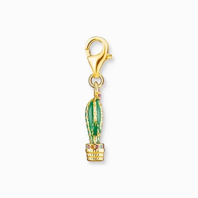 Charm Club Gold Plated Cactus Charm 1928 - 471 - 7Thomas Sabo Charm Club1928 - 471 - 7