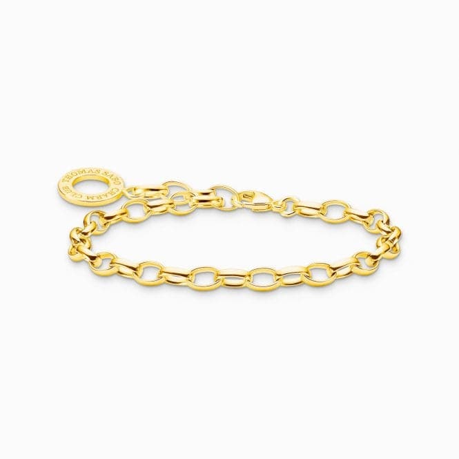 Charm Club Gold Plated Charm Bracelet X0031 - 413 - 39Thomas Sabo Charm ClubX0031 - 413 - 39 - L17