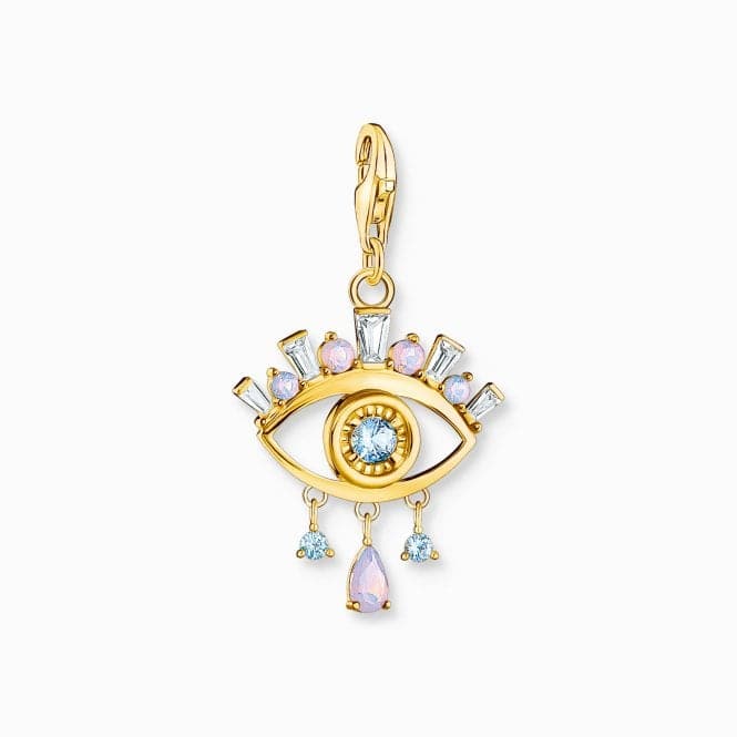 Charm Club Gold Plated Eye Charm 1926 - 971 - 7Thomas Sabo Charm Club1926 - 971 - 7