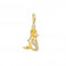 Charm Club Gold Plated Mermaid Charm 1887 - 414 - 7Thomas Sabo Charm Club1887 - 414 - 7