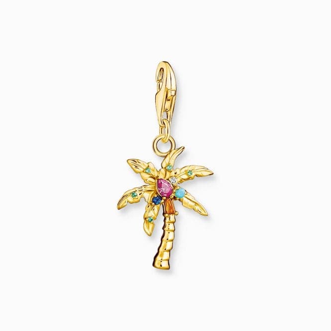 Charm Club Gold Plated Multicoloured Palm Tree Charm 1934 - 488 - 7Thomas Sabo Charm Club1934 - 488 - 7