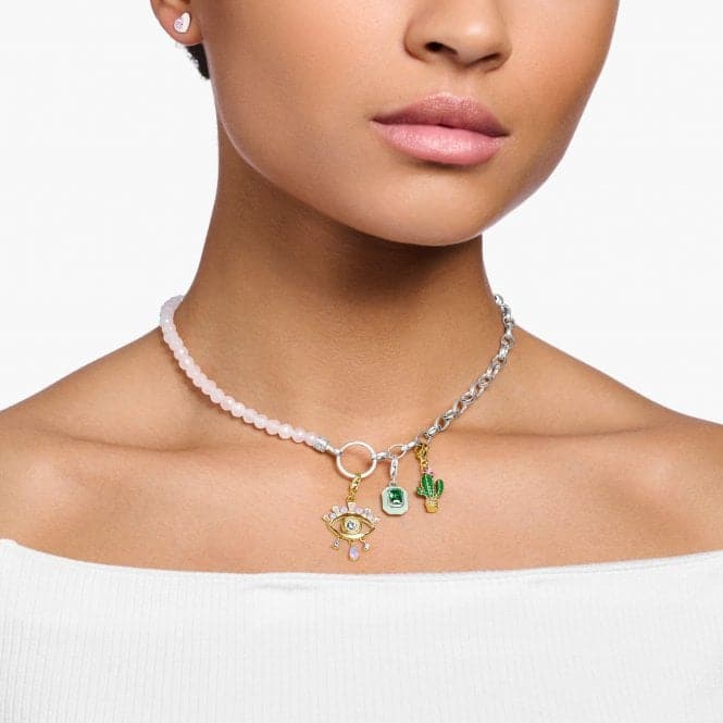 Charm Club Pink Pearls Necklace KE2188 - 034 - 9Thomas Sabo Charm ClubKE2188 - 034 - 9