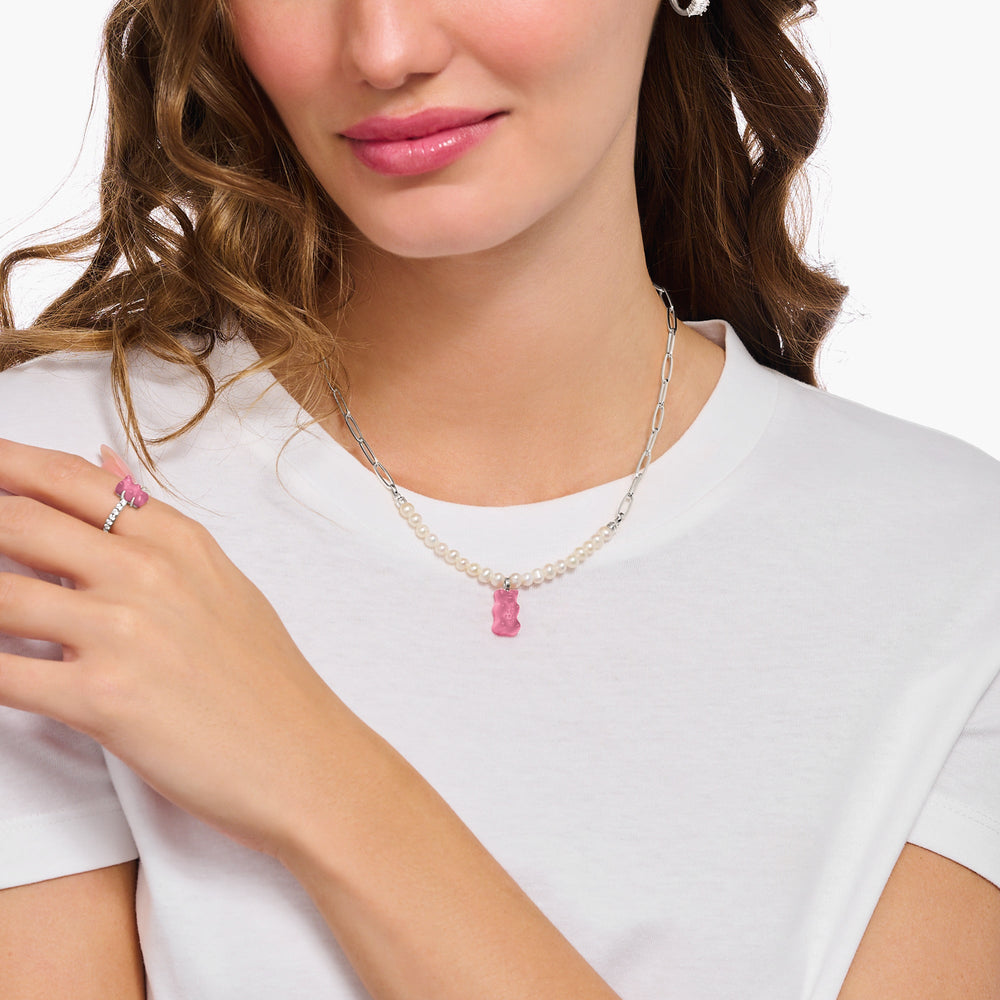 Charm Club Thomas Sabo X Haribo Pink Necklace KE2207 - 082 - 9Thomas Sabo Charm Club CharmingKE2207 - 082 - 9 - L45V