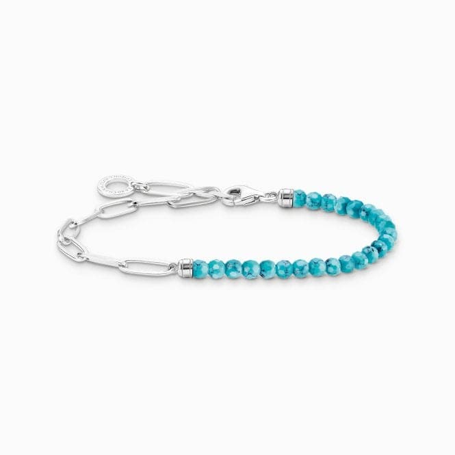 Charm Club Turquoise Pearls Bracelet A2099 - 404 - 17Thomas Sabo Charm ClubA2099 - 404 - 17 - L14