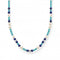 Charming Blue Stones And Pearls Necklace KE2162 - 775 - 7 - L45VThomas Sabo Charm Club CharmingKE2162 - 775 - 7