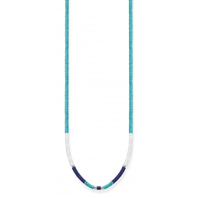 Charming Blue Stones Necklace KE2159 - 058 - 7 - L38VThomas Sabo Charm Club CharmingKE2159 - 058 - 7