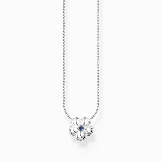 Charming Flower With Blue Stone Necklace KE2185 - 496 - 1Thomas Sabo Charm Club CharmingKE2185 - 496 - 1