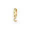 Charming Gold Plated Moon Single Hoop Earring CR708 - 414 - 14Thomas Sabo Charm Club CharmingCR708 - 414 - 14