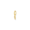 Charming Gold Plated Seahorse Single Hoop Earring CR698 - 414 - 14Thomas Sabo Charm Club CharmingCR698 - 414 - 14