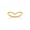 Charming Gold Plated V - Shaped Ring TR2393 - 413 - 39Thomas Sabo Charm Club CharmingTR2393 - 413 - 39 - 48