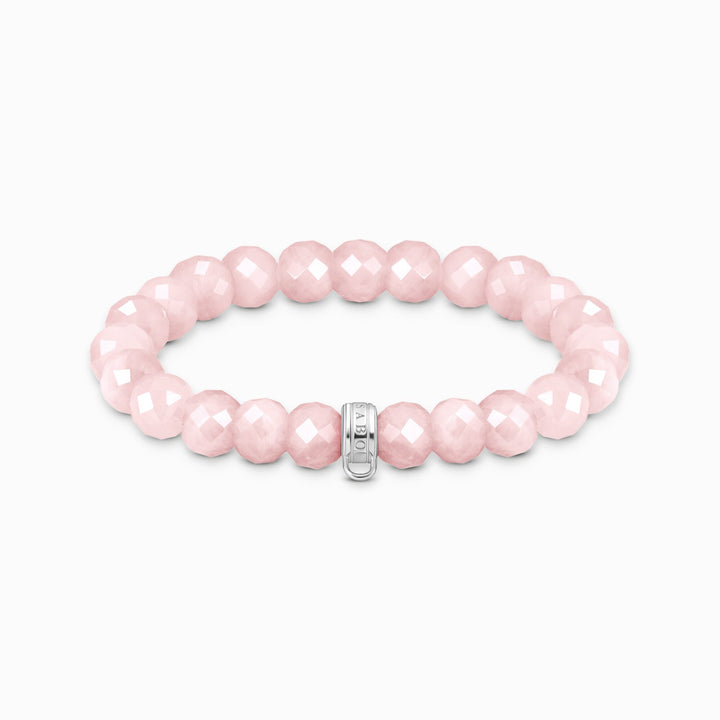 Charming Oval Rose Quartz Charm Bracelet X0292 - 034 - 9Thomas Sabo Charm Club CharmingX0292 - 034 - 9 - L15