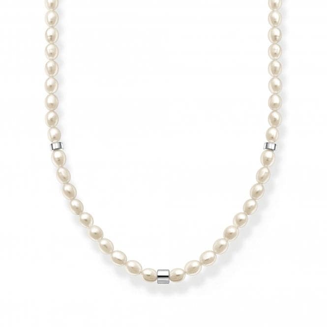 Charming Pearl Necklace KE2161 - 082 - 14 - L45VThomas Sabo Charm Club CharmingKE2161 - 082 - 14