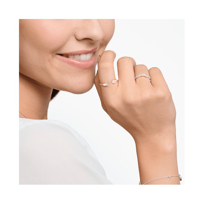 Charming Rose Gold Plated V - Shaped Ring TR2393 - 415 - 40Thomas Sabo Charm Club CharmingTR2393 - 415 - 40 - 48