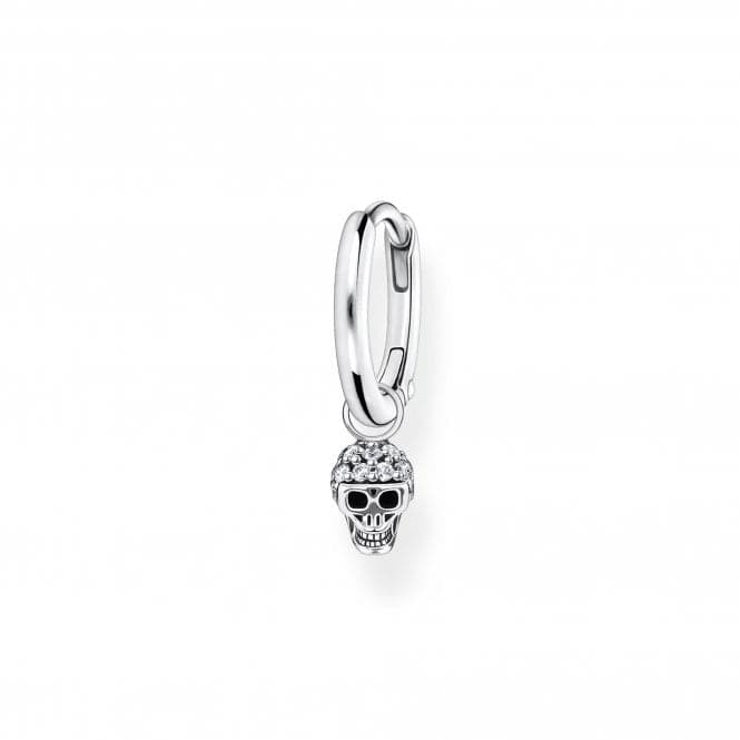 Charming Skull Single Hoop Earring CR706 - 643 - 14Thomas Sabo Charm Club CharmingCR706 - 643 - 14
